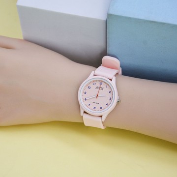 新款愛特酷防水學生考試用錶只看時間青少年學生高顏值指針錶鑫弘-戶外運動