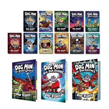 【精選組合】Dog Man 套書組合 / Dav Pilkey Scholastic出版社旗艦店