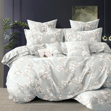 寢城之戀 台灣製 超細舒柔棉 豪華六件組(棠梨花映/加大6尺)  1入  床罩