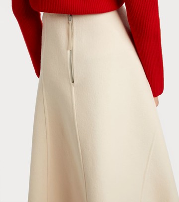 Moncler Genius + Jil Sander virgin wool midi skirt