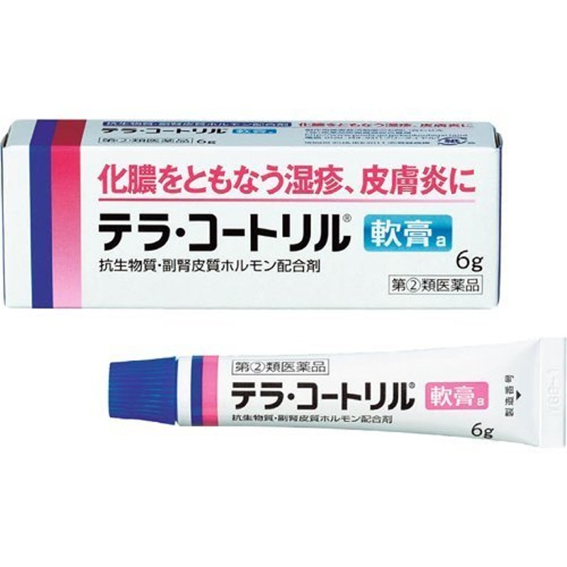 第(2)類医薬品)テラ・コートリル軟膏a ( 6g ) 通販 LINEポイント最大0.5%GET | LINEショッピング