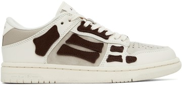 AMIRI 灰白色 & 灰色 Skeltop Low 运动鞋