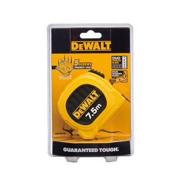 DEWALT 得偉 美國 7.5M*25mm 專業捲尺 (DWHT36158L)
