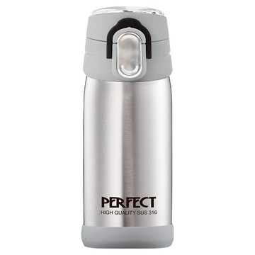PERFECT 理想 極緻超輕量316真空杯  銀色  350ml  1個
