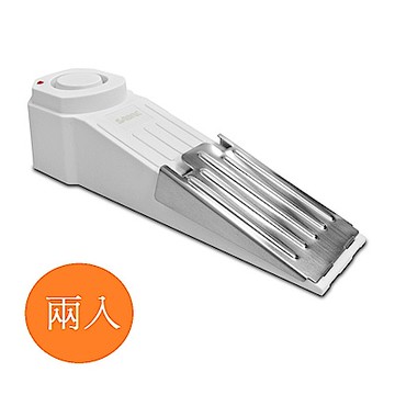 門擋120分貝高音警報器-兩入組-SABRE沙豹防身警報器(HS-DSA)
