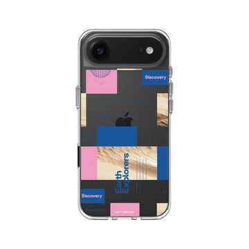 iPhone Air Clear Case（相機按鈕） 透明 - Discovery - 探索地球