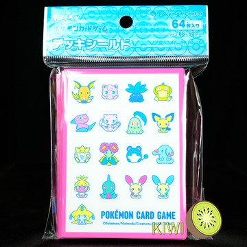 KIWI 🥝 PTCG 日版 Q版 寶可夢 夢幻 雷丘 基拉祈 日本寶可夢中心限定 寶可夢 卡套 現貨