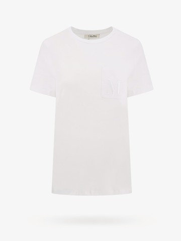 Cotton t-shirt with iconic embroidery - 'S MAX MARA - gender_Woman