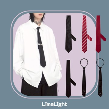 ☆LimeLight☆ AWS 素色 領帶 襯衫 搭配 領帶夾 廣州連線