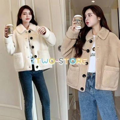 フリースジャケット レディース 冬ジャケット 厚手 モコモコ ジャケット フリース 暖かい 厚手ジャケット アウター 冬 レトロ お洒落 通勤 通販 Lineポイント最大get Lineショッピング