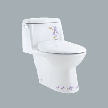 HCG彩繪單體馬桶30cm/C4293T(AL)
