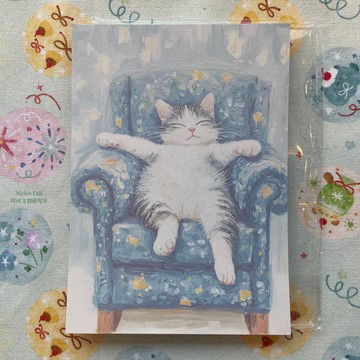 MekoLab咩可文創研究室 沙發猫猫 便簽 本子可愛可撕無粘性