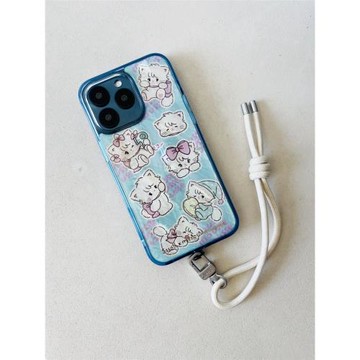 ssself天然貝母mousse的陪伴螺鈿工藝滴膠耐磨閃亮面全包寶石藍硅膠iphone17pro手機套小眾輕奢適用蘋果16pro