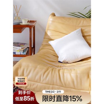 伽羅生活 鴨毛小靠枕50*50cm 小抱枕 小靠墊 內膽羽絨抱枕沙發芯