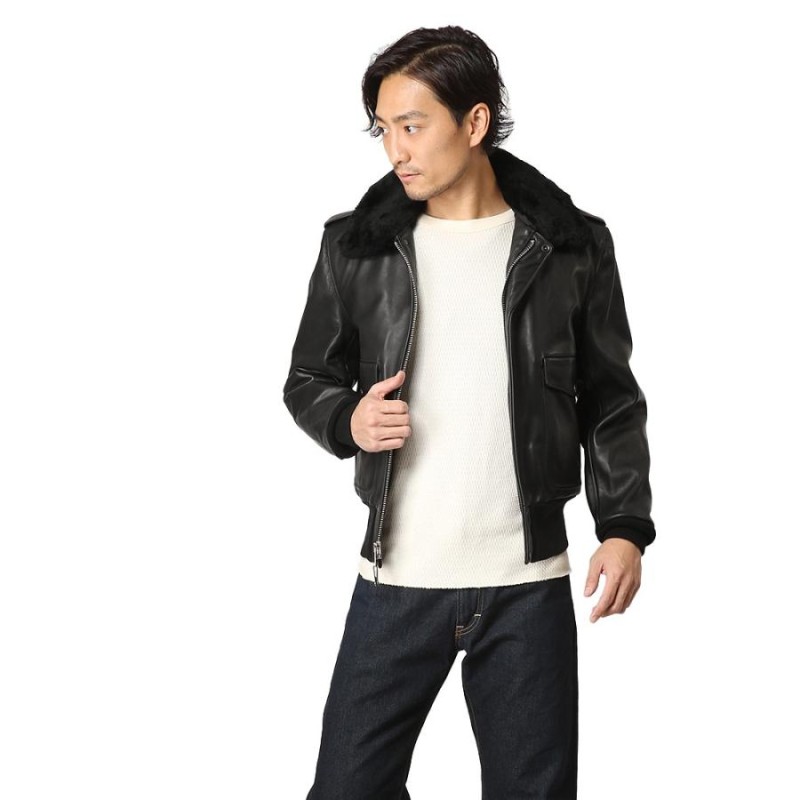 メーカー在庫少、売り切れ時はご容赦ください Schott◇BOMBER JKT