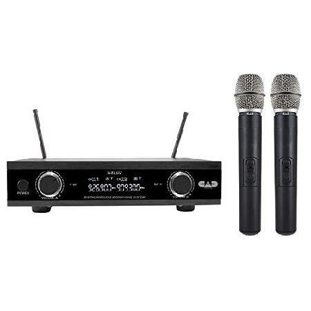 CAD Audio GXLD2HHAH Digital Wireless Dual Handheld Microphone System with D38 Capsule, AH Frequency Band (AMS-GXLD2-HHAH)