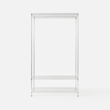 (組合) 特力屋 重型鍍鉻三層架 122x60x210cm