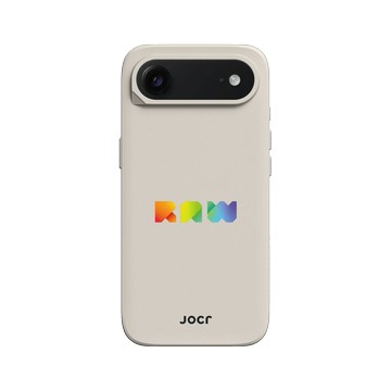 iPhone Air SolidX 貝殼灰 - JOCR - Raw Rainbow