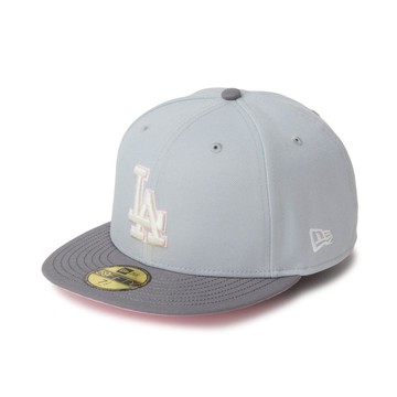 NEW ERA 男女 59FIFTY 日版 NE SAKURANAGASHI 洛杉磯道奇 藍/灰 NE14952276