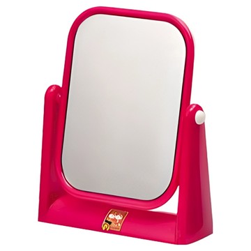 GIMI 吉米 大佳人鏡 大型長方形桌面旋轉鏡 23.3x7.5x29cm PS材質  顏色隨機