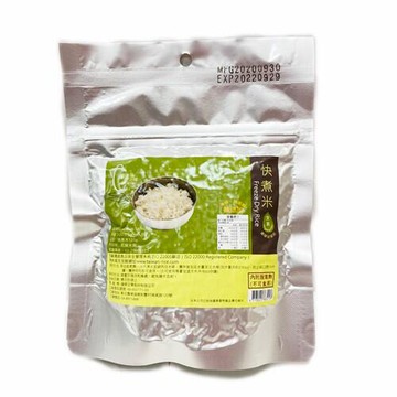 背包客廚房 快煮米120g 乾燥飯│糧食│沖泡飯│速泡飯│防災備糧│ M04594487