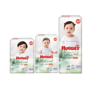 HUGGIES 好奇 小森林 嬰兒紙尿褲/嬰兒尿布 (M、L、XL)