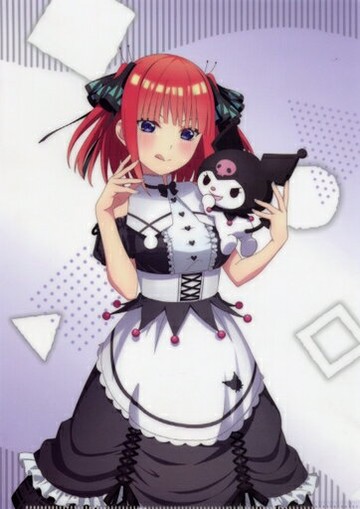 中原二乃×酷洛米A4文件夾五等分的新娘?×三麗鷗角色Chators Limited shop 2022