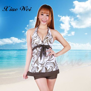 【舒沛品牌】流行大女二件式泳裝 NO.S30038