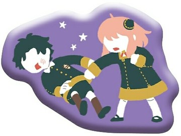 阿尼亞&達米恩的托盤胸針SPY×FAMILY