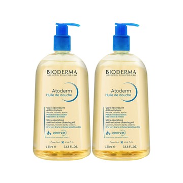 BIODERMA 舒益輕沐浴油1000ml 2入組