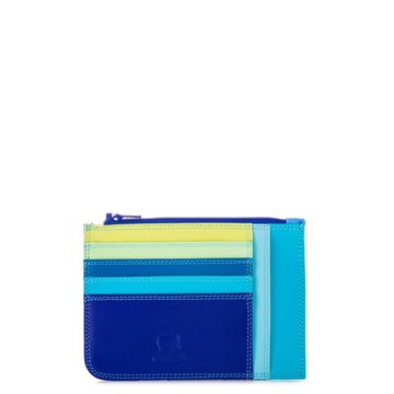 【MYWALIT】7層拼色零錢卡夾-海景碧藍1210-92