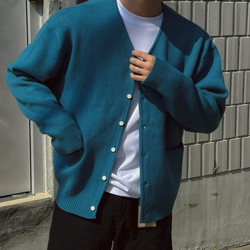 【Metanoia】韓國設計 羊毛開衫針織外套