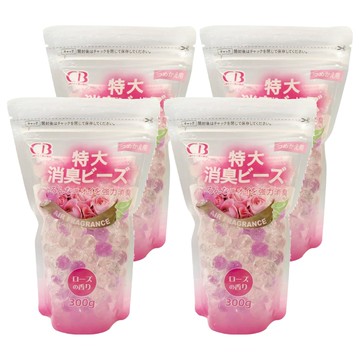 CB 特大型消臭珠 玫瑰香補充包  300g  4包