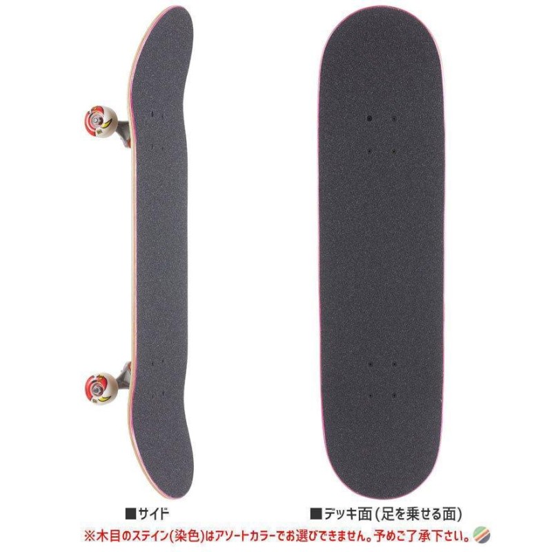 トイマシーン TOY MACHINE スケボー コンプリート FISTS WOODGRAIN