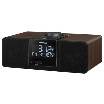 SANGEAN 二波段數位式時鐘收音機 WR-6 調頻/調幅/藍芽