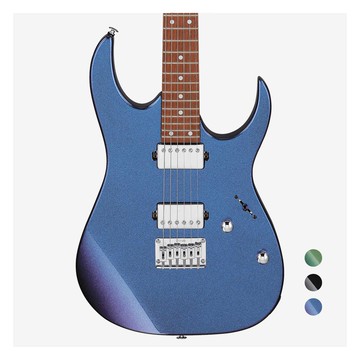Ibanez GRG121SP 電吉他 雙雙 無搖座 金屬藍 巴西櫻桃木指板 RG Gio