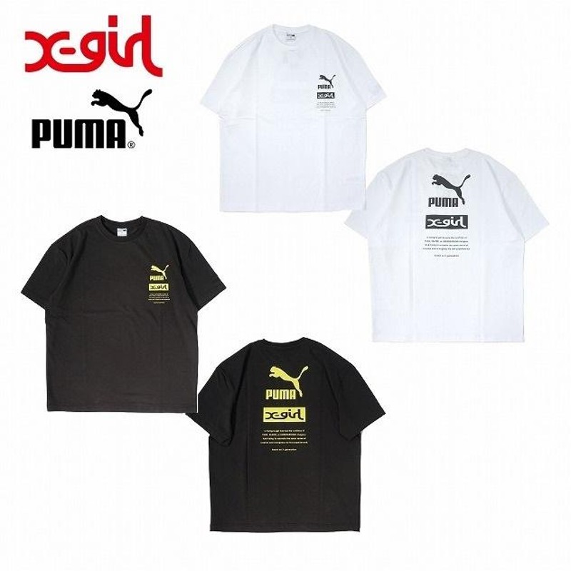 エックスガール プーマ コラボ Tシャツ X-girl × PUMA S/S TEE 