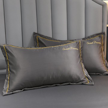 枕頭套 ins風冰絲枕套一對裝夏涼席枕頭套外套夏天枕芯枕套單人夏季家用