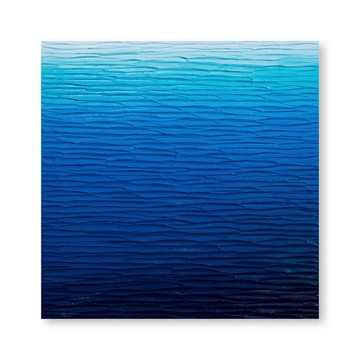 藍色繪畫紋理現代抽象牆裝飾