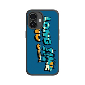 iPhone 16 SolidX 黑 - KID - LONG TIME NO SEA 沙灘款
