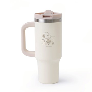 Peanuts史努比雙飲手把保溫杯-Norns Original Design Snoopy保冰保溫環保飲料杯 冰壩杯