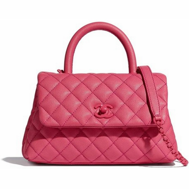 シャネル Chanel バッグ バック トートバッグ ショルダーバッグ ピンク シルバー グレインド カーフスキン 通販 Lineポイント最大get Lineショッピング