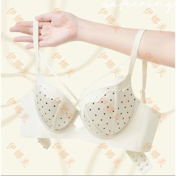 【臺灣出貨👙】7710豹紋緞面無痕內衣小胸聚攏顯大手掌杯上託防下垂性感美胸文胸【伊娜美】