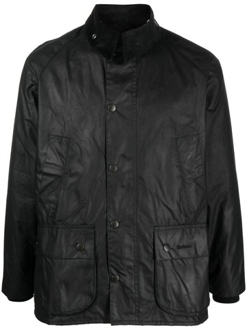 Barbour - Bedale wax jacket - men - Cotton/Cotton/Polyester - 46 - Black