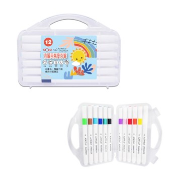 MONA 亮麗丙烯麥克筆組-12色(F-12)