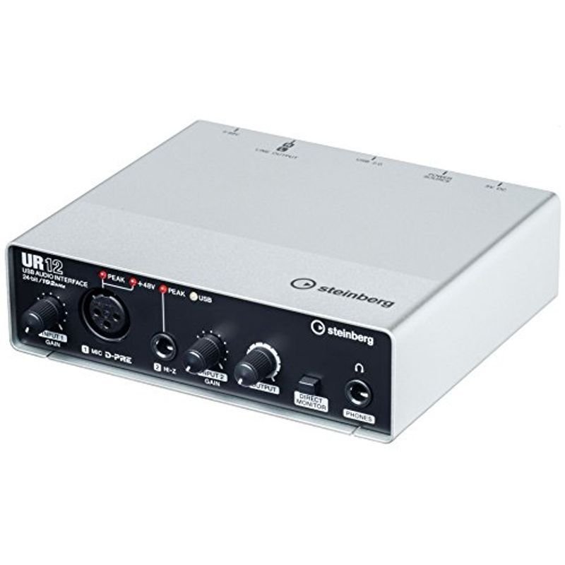 Steinberg スタインバーグ USB2.0 24bit 192kHz オーディオインターフェース UR12