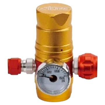 ISTA伊士達 CO2直立式減壓調節器(鋁瓶上開型)彩色系列 微調閥 i-648-1，精準控制，水草缸必備  不適用  1入