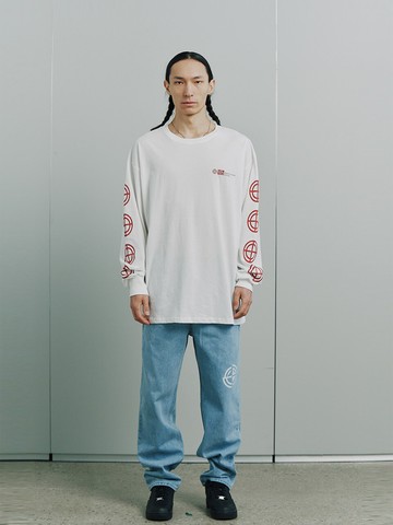 MPa Graffiti Long Sleeve T-shirt [Ecru]
