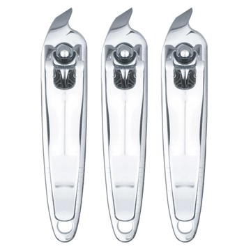 Belotty 去角質甘皮剪  亮銀色  3個