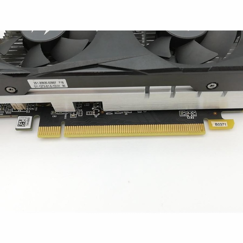 中古】ZOTAC GAMING GeForce GTX 1650 LP（ZT-T16500H-10L） GTX1650 